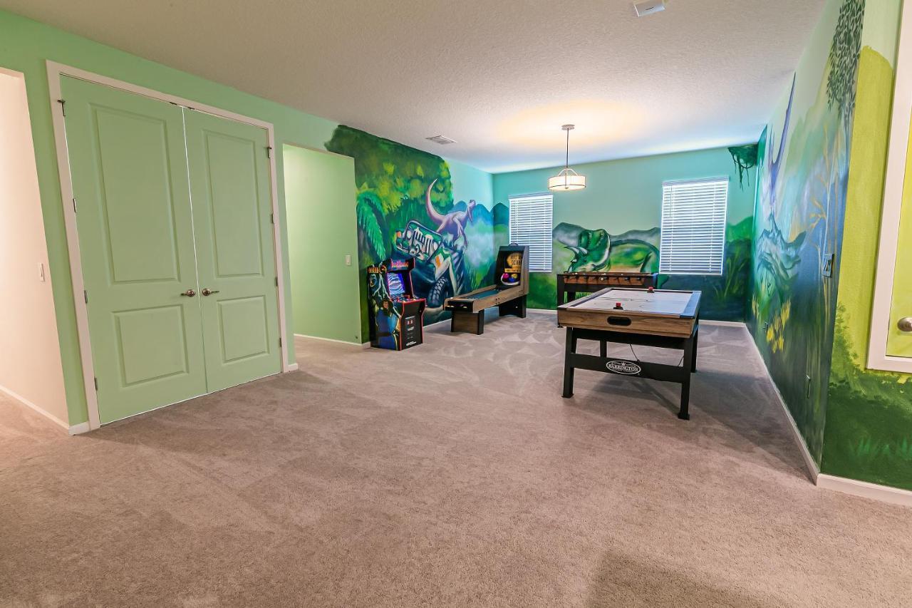 Luxury 12 Bedrooms Pool House 10 Min To Disney4630 Kissimmee Eksteriør bilde