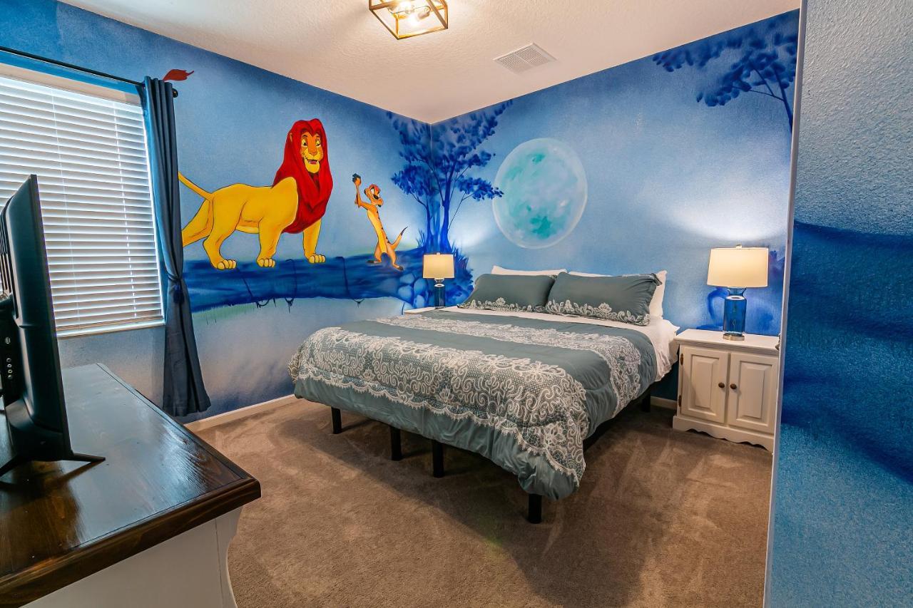 Luxury 12 Bedrooms Pool House 10 Min To Disney4630 Kissimmee Eksteriør bilde