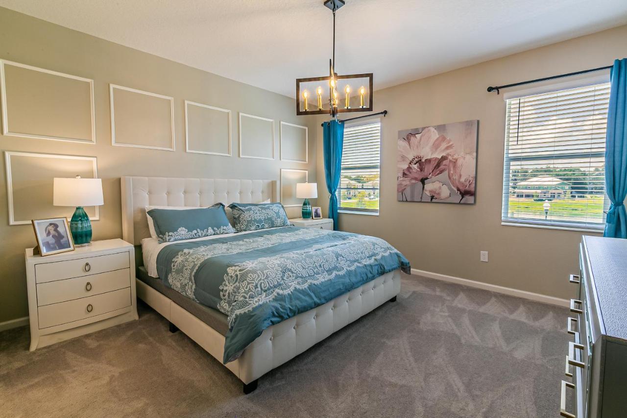 Luxury 12 Bedrooms Pool House 10 Min To Disney4630 Kissimmee Eksteriør bilde
