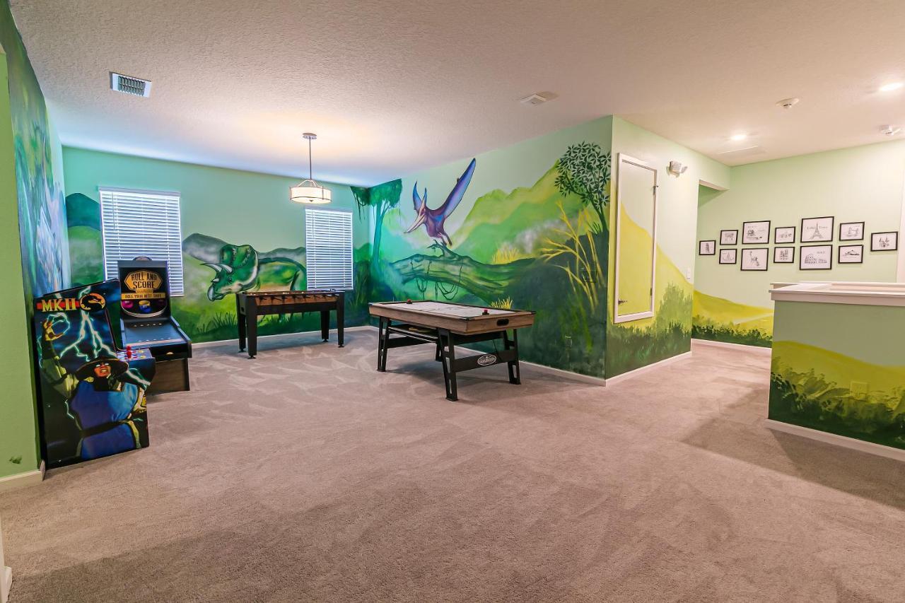 Luxury 12 Bedrooms Pool House 10 Min To Disney4630 Kissimmee Eksteriør bilde