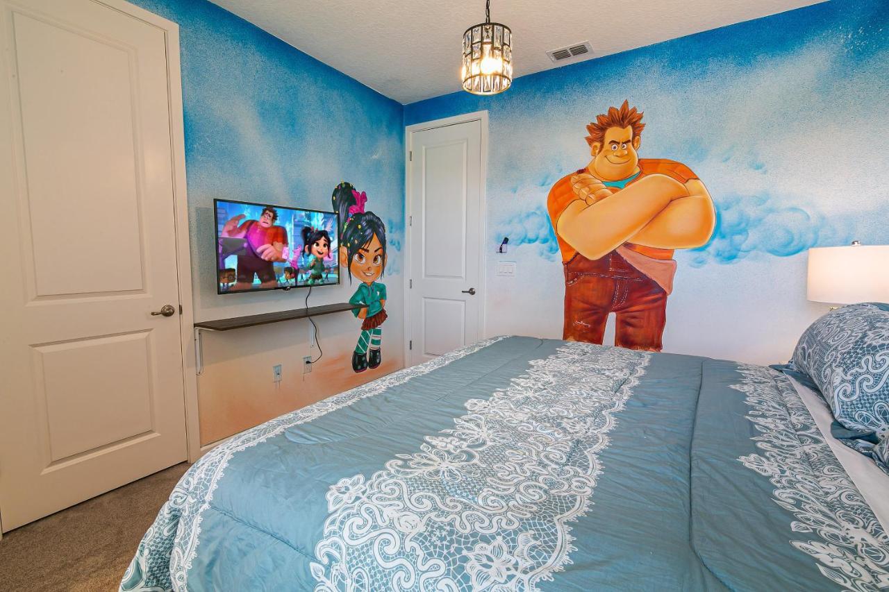 Luxury 12 Bedrooms Pool House 10 Min To Disney4630 Kissimmee Eksteriør bilde