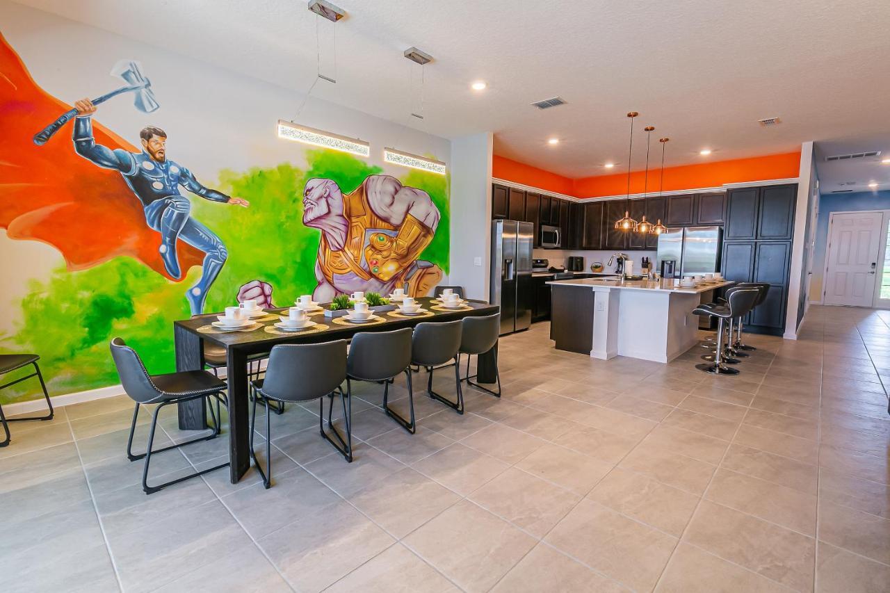 Luxury 12 Bedrooms Pool House 10 Min To Disney4630 Kissimmee Eksteriør bilde